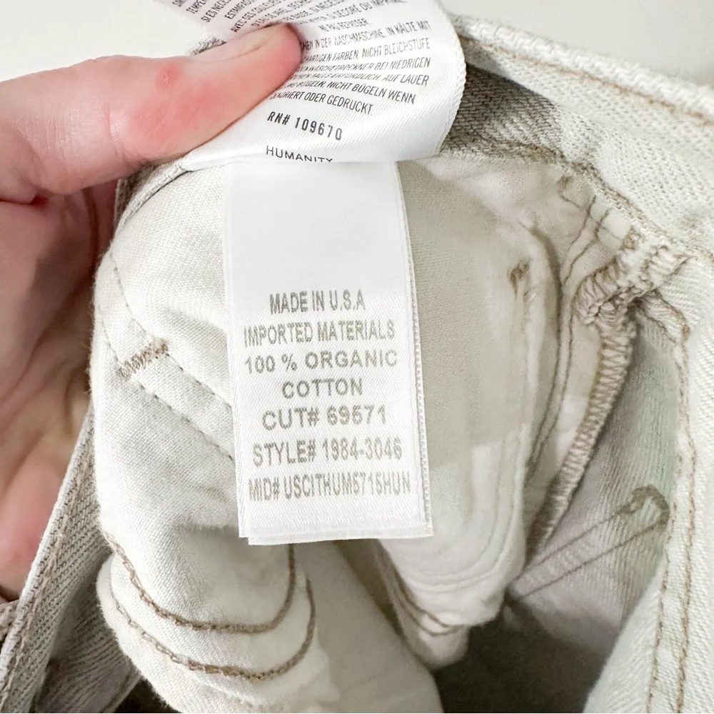 Citizens of Humanity Paloma Baggy Jeans Wide Comet Grey Size 27 - Picture 7 of 11